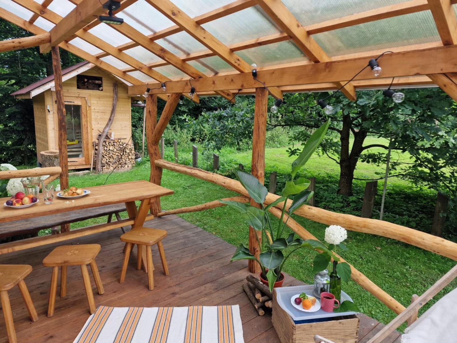 Villa Bieszczadzki Kat Lesko Exterior foto